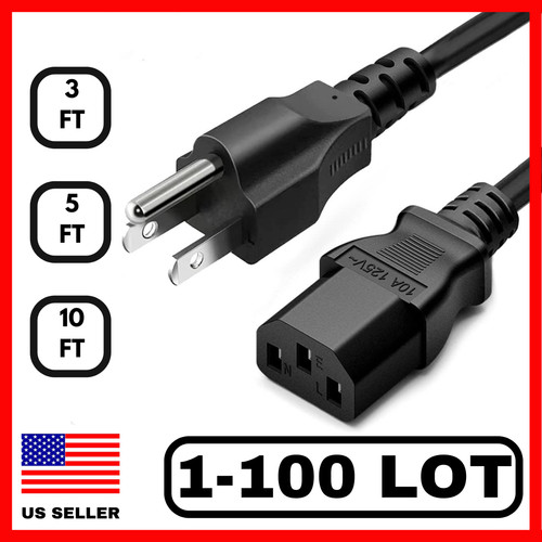 Lot prong power - lot, cord